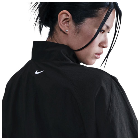 Nike Γυναικείο μπουφάν Logo Oversized Woven Track Jacket Nike Γυναικείο μπουφάν Logo Oversized Woven Track Jacket